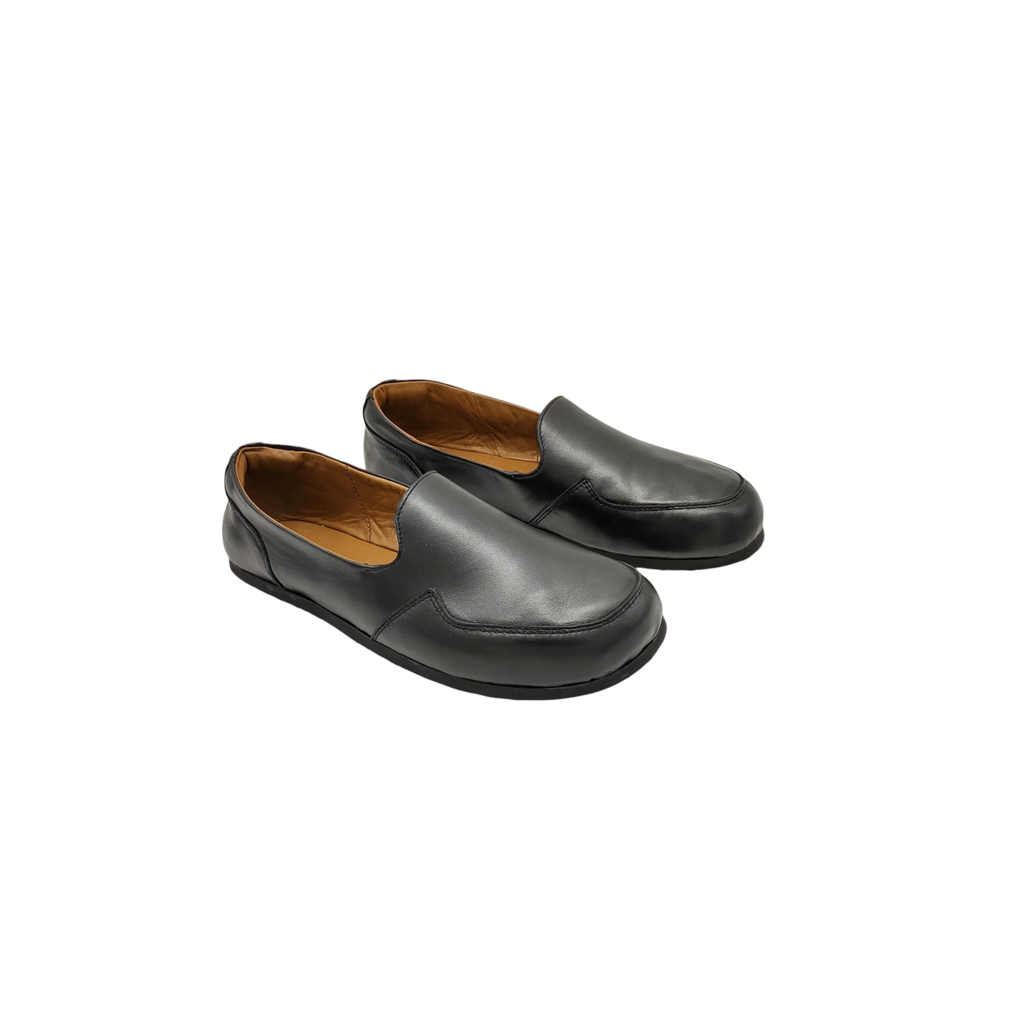 London Loafer Black Minimalist Shoes