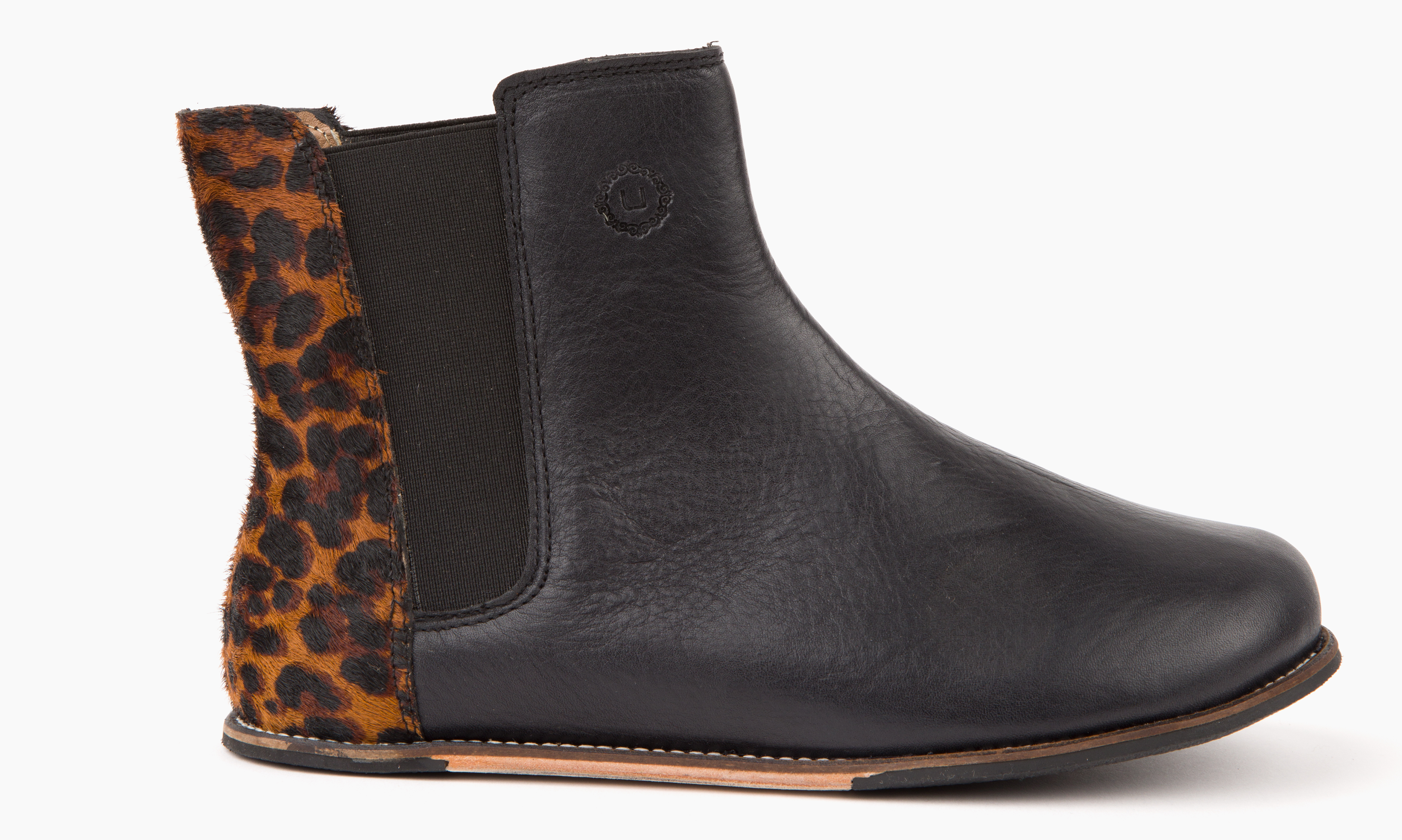 Joules top boots leopard